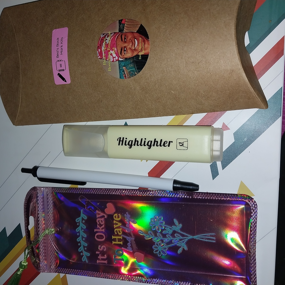 Bookmark Kit with Highlighter and Pen